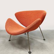 Dutch vintage design Orange Slice chair Pierre Paulin Artifort F437