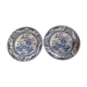 Plats Creil et montereau lot de 2