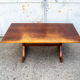 Rosewood table by Gianfranco Frattini for Bernini Italia Year 1957