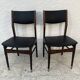 Pair of vintage Scandinavian style chairs from the 1960s.