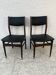 Paire de chaises vintage style scandinave années 60