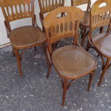 Set of 5 bistro chairs