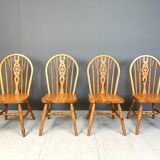 Set of 4 Vintage  Ercol Dining Chairs , 1950's