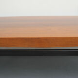 1960s design coffee table in walnut