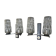 Pair of wall lights from the 1950s-1960s with a push button switch.
