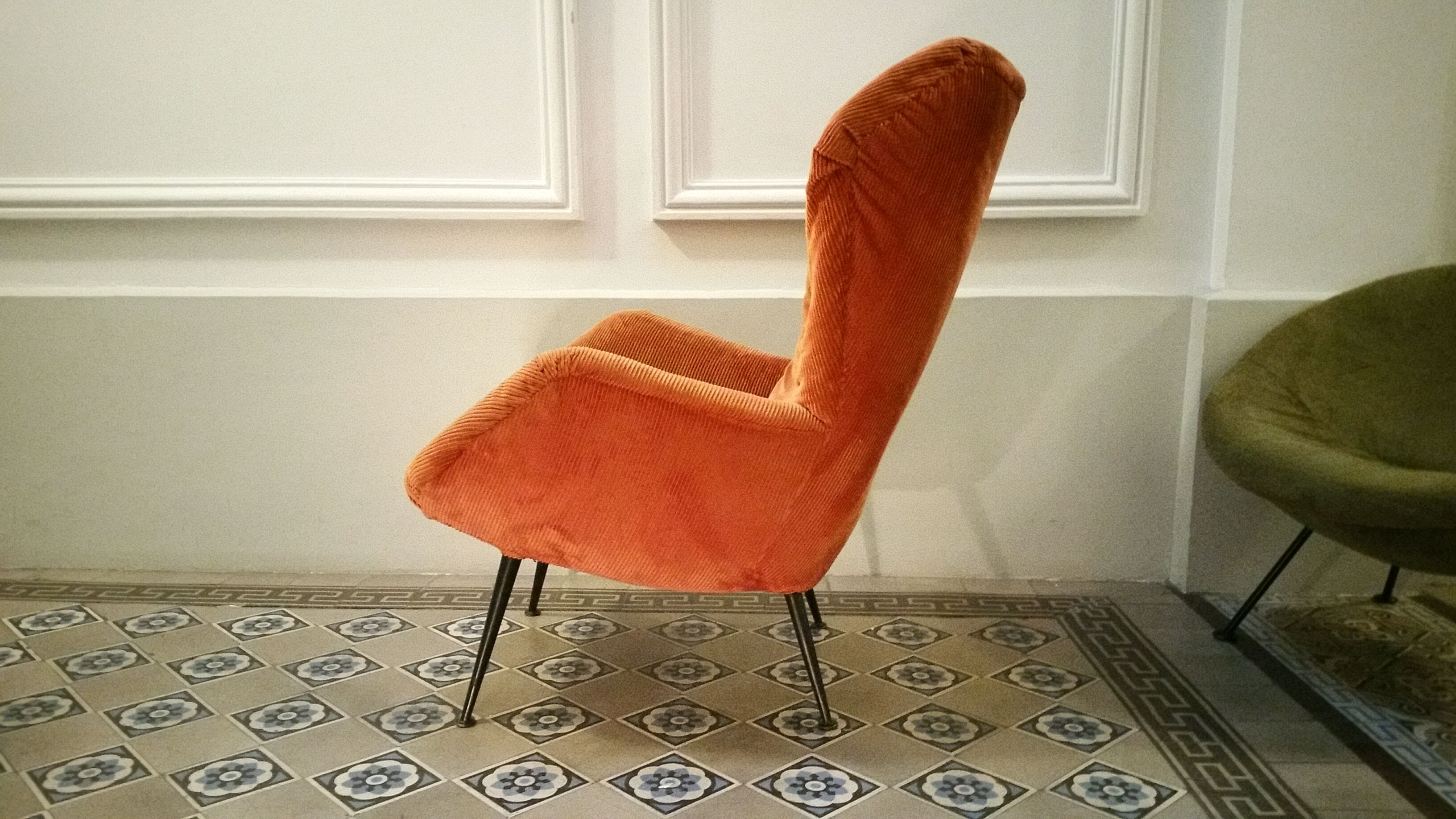 Chair Wing chair Bergère flesh years easy 50