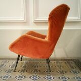 Chair Wing chair Bergère flesh years easy 50