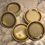 Lot of 12 Keramos plates 1970