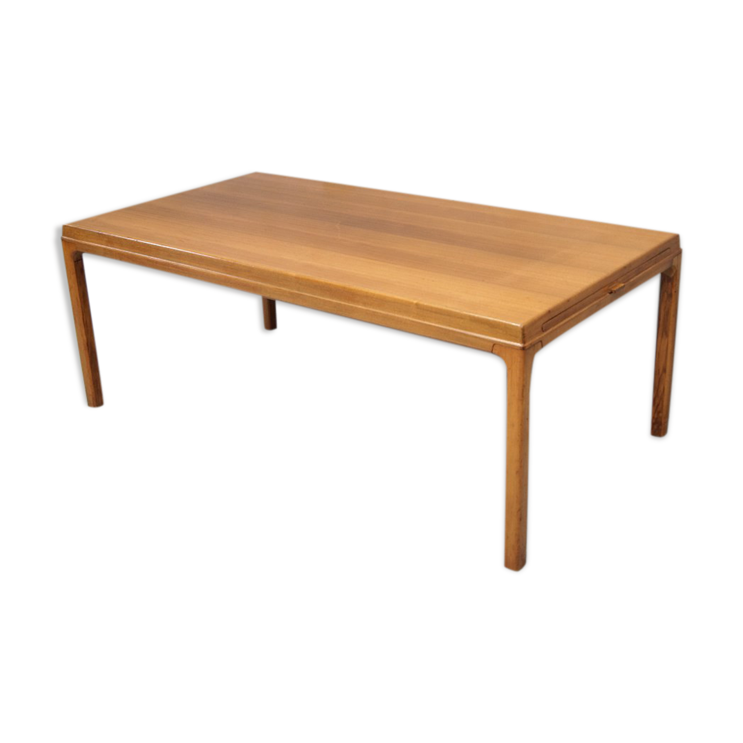 Scandinavian minimalist teak coffee table, 1960s