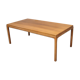 Scandinavian minimalist teak coffee table, 1960s