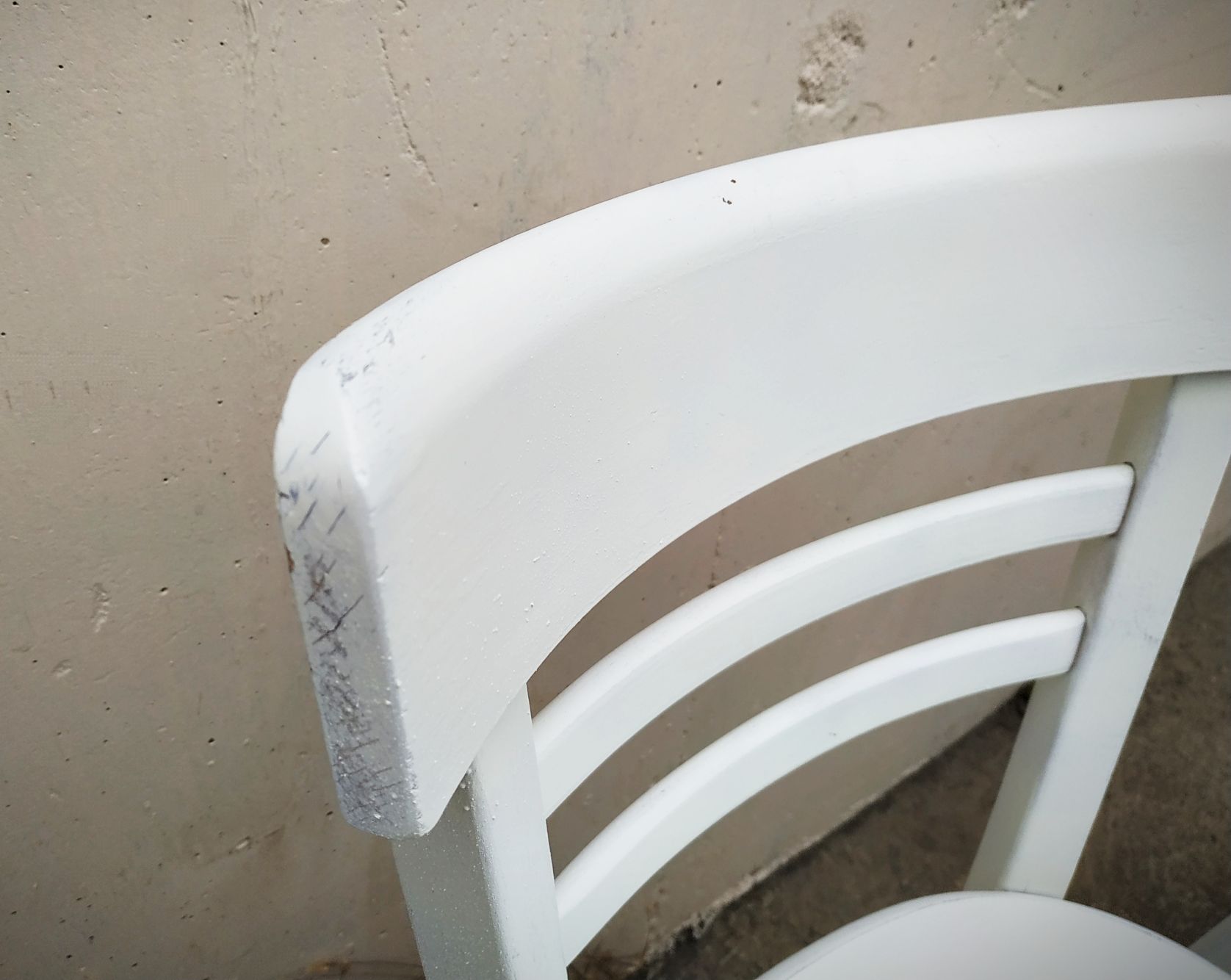 Series of 5 Baumann bistro chairs