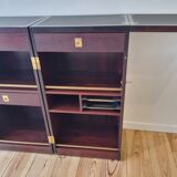 Bar captains designed by Reno Wahl Iversen for Dyrlund, Denmark in 1970 Scandinavian Danish