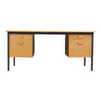 Ash desk, Danish design, 1980s, production: Labofa Møbler