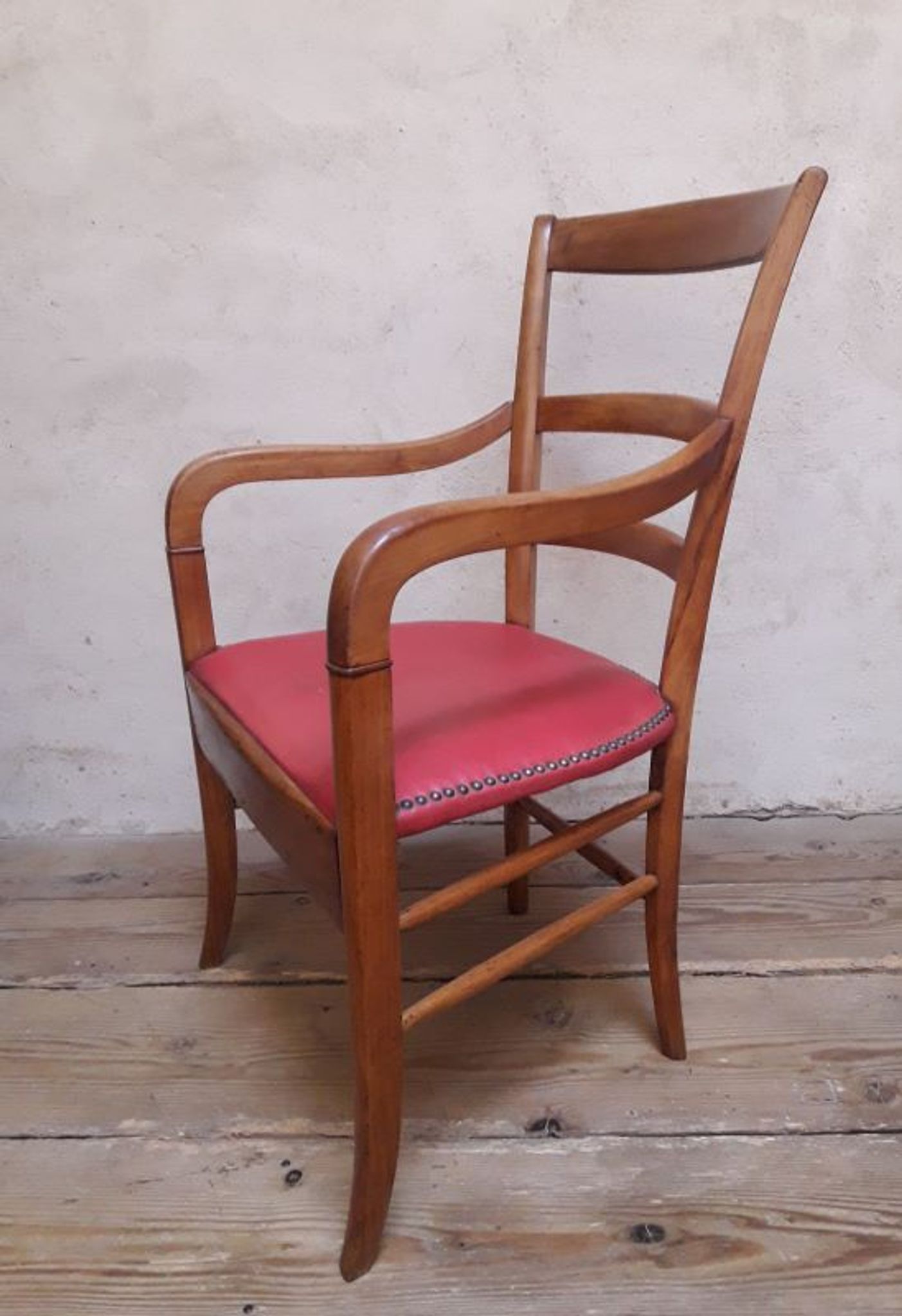 Armchair cherry tree period Restoration XIX °