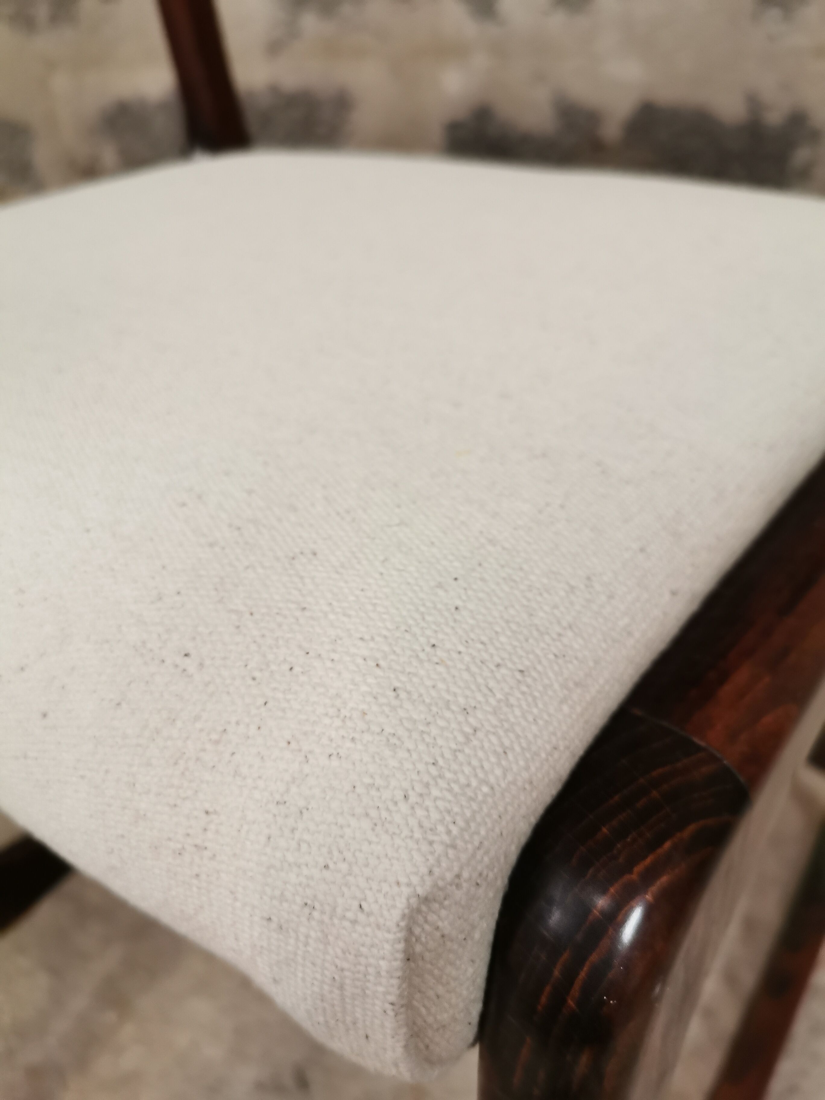 Lot of 4 chairs Baumann sled