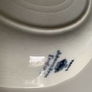 Set of two small English porcelain plates by Johnson Bros.