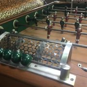 Bussoz Champion table football in oak completely restored by Babylon