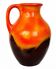 Fat Lava ceramic vase, Germany, 1970s.