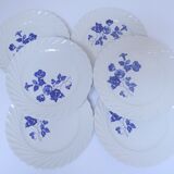 6 dessert plates Lunéville