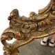 Vintage gold baroque mirror / wall mirror