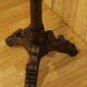 wooden candle holder 19th century