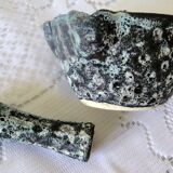 Mortar with ceramic pestle ecume years 60