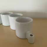 Set of 10 vintage candlesticks by Elhén Johansson