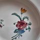 2 deep plates Longchamp Velars – ironstone – old floral pattern
