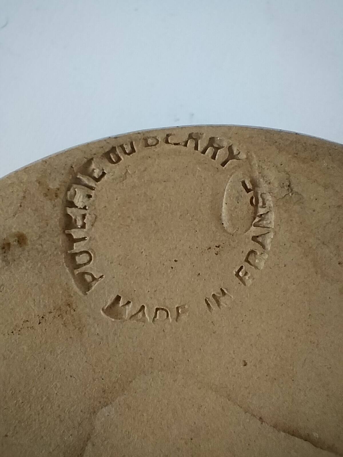 Vintage Berry Pottery Butter Dish