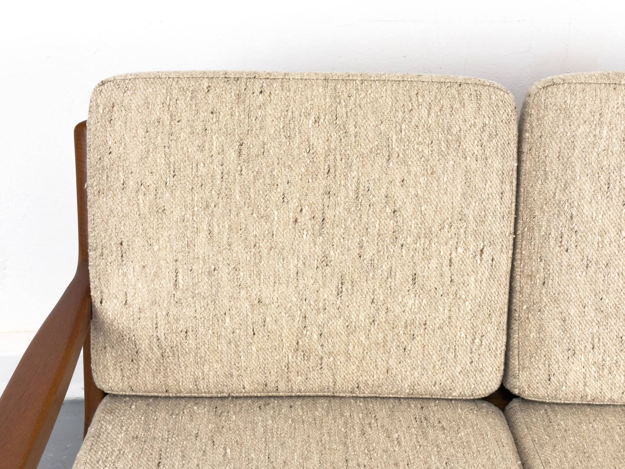 3-Seater Senator Sofa in Teak by Ole Wanscher for Cado, 1975