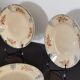 Set of semi-hollow plates Amandinoise St Amand vintage