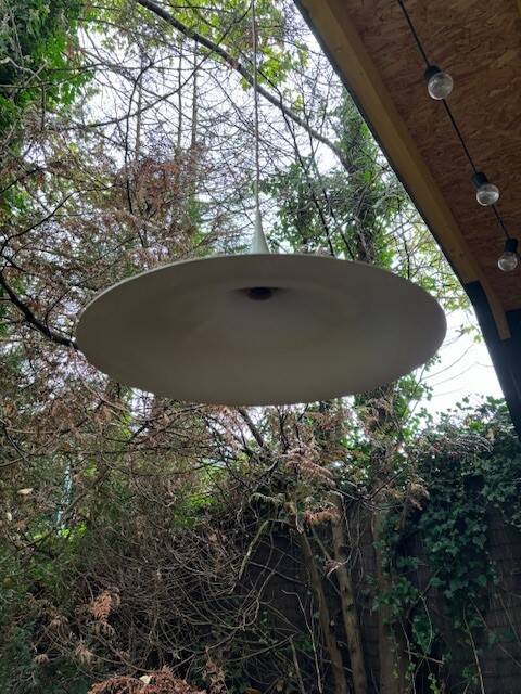 Semi pendant lamp by Claus Bonderup & Torsten Thorup - Denmark 1960s
