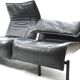 Modular leather sofa Cassina