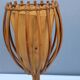 Rattan lamp by Louis Sognot, 1960s