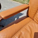 Set of 2 vintage Scandinavian armchairs co.fe.mo Italy 1970