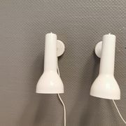 2 wall lamps, Schmidt's lampe design, Denmark early 1980s by Hans Schmidt