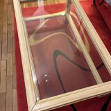 Table basse en merisier sur mesure – Architecte d’intérieur, pièce unique