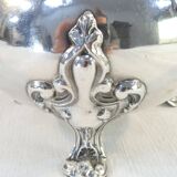 Theiere pourer in solid silver handle in ebene minerve martial fray 19th