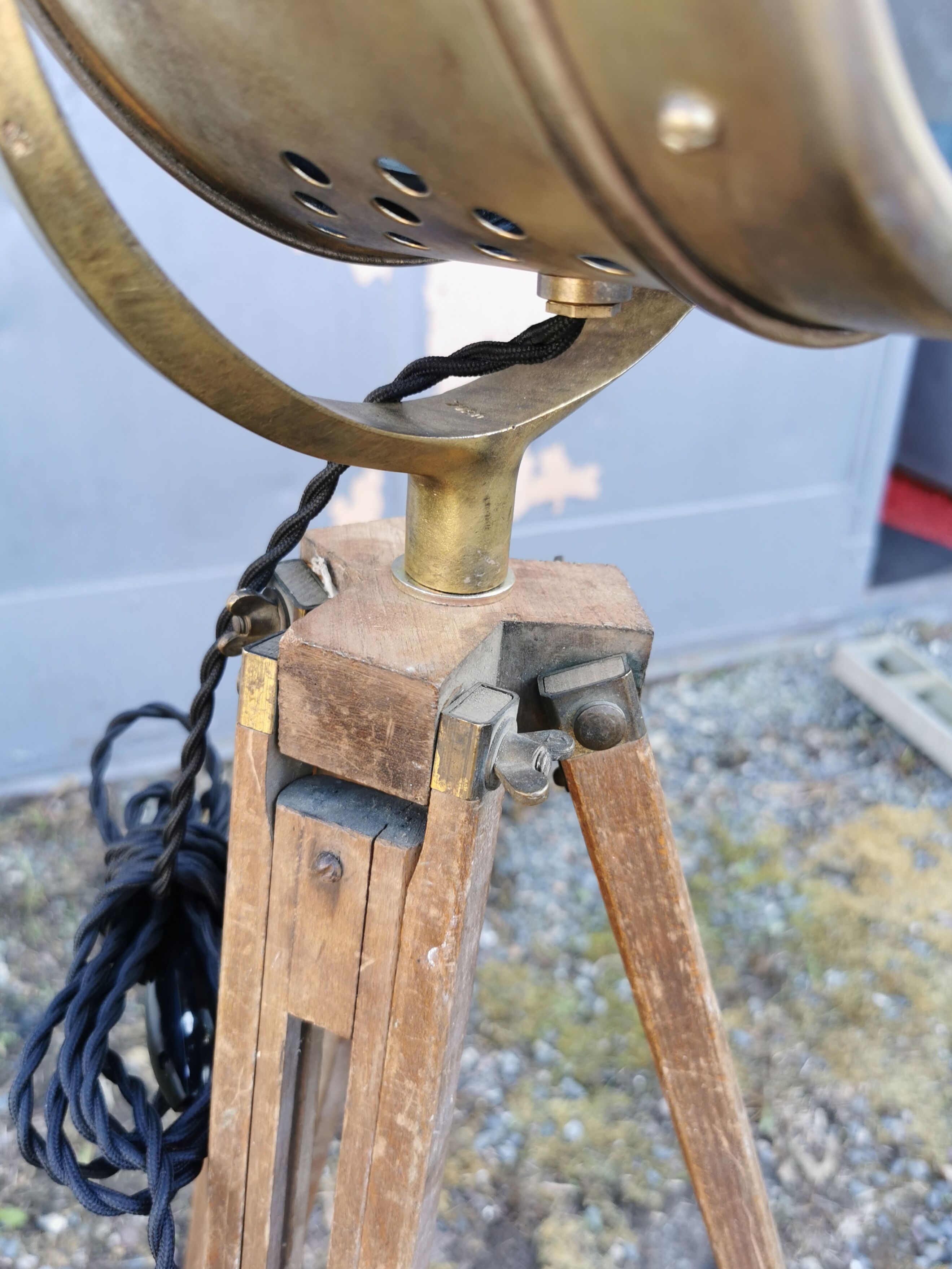 Old lighthouse industrial floor lamp