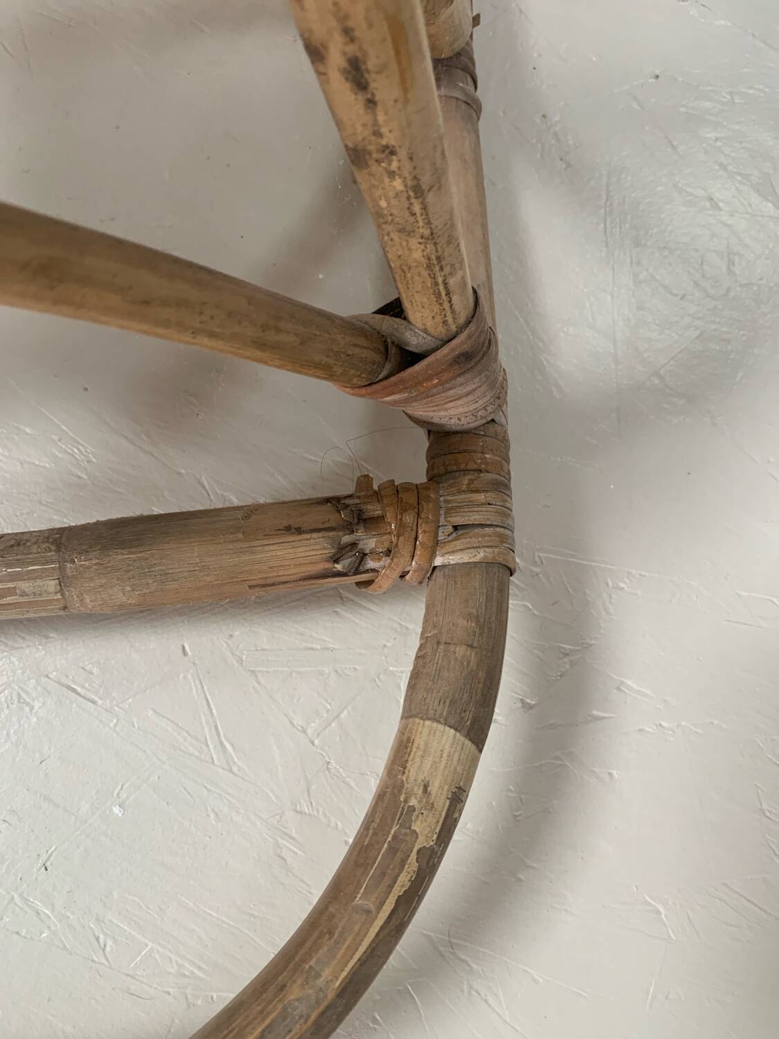 Fauteuil à bascule enfants rotin