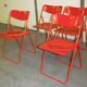 Lot de 4 chaises pliantes " Tedkla " Ikea années 80