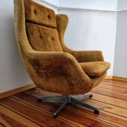 Ushak Swivel Chair by Up Zavody Rousinov from Up Závody, Czechoslovakia, 19