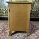Vintage low sideboard in parqueted oak 1960