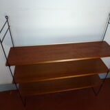 Shelf String Wood Metal Vintage 1950-1960