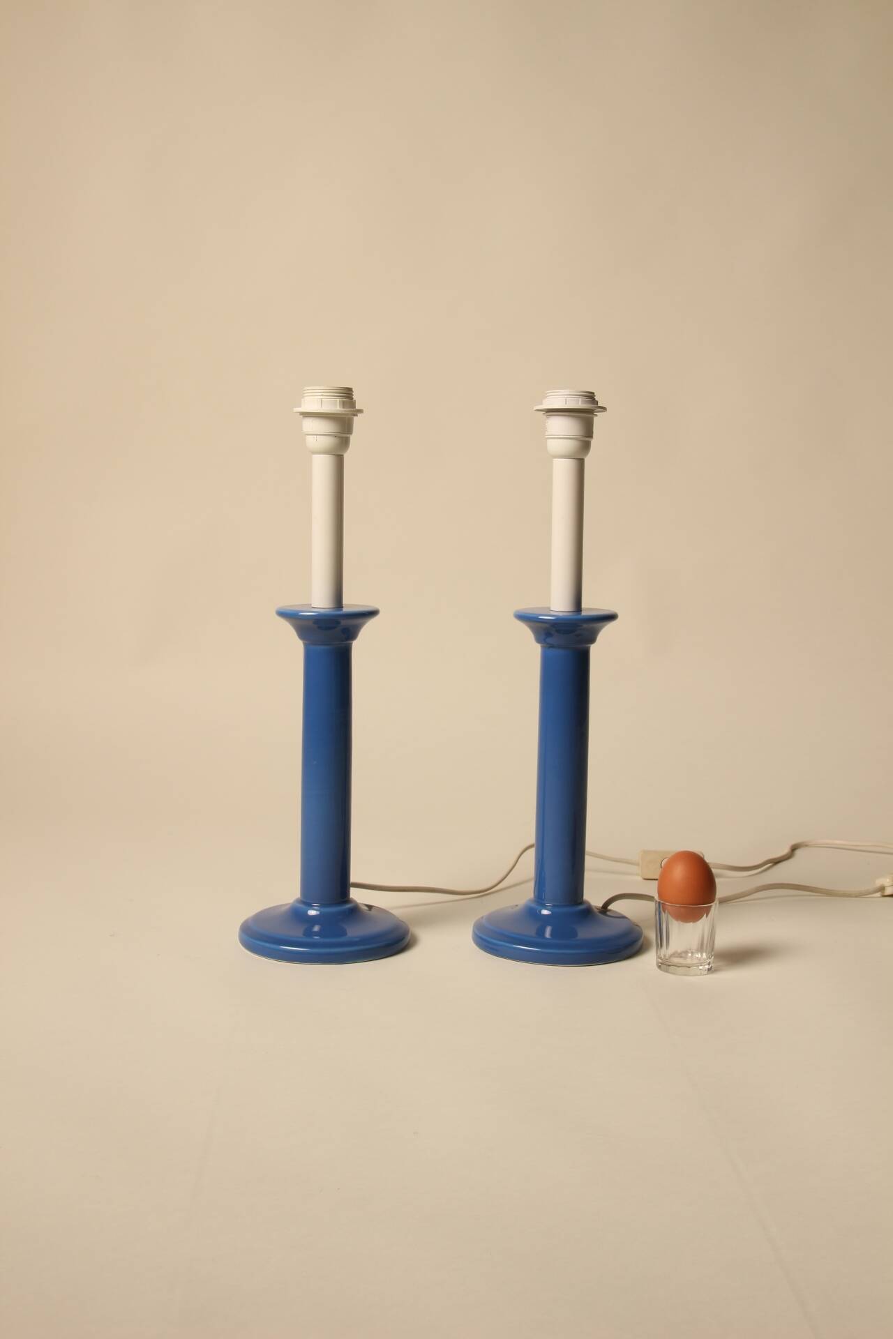 Pair of lamp bases