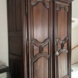 Grande armoire en noyer foncé [18ᵉ -19ᵉ siècle]
