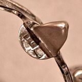 Saleron double Christofle en métal argenté