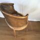 Louis XVI style caned bench