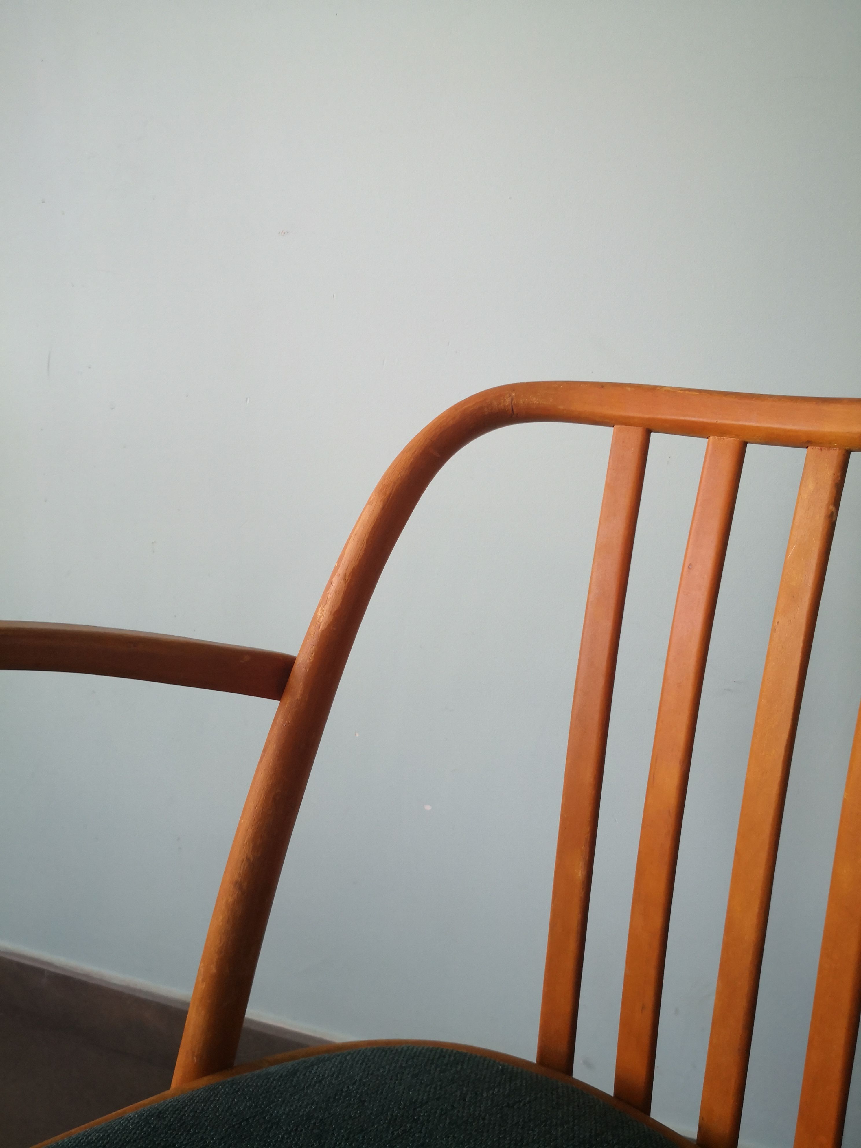 Pair of Scandinavian style armchairs, Antonin Suman, for TON, Czech Meal, 70s