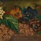 Tableau panier de fleurs